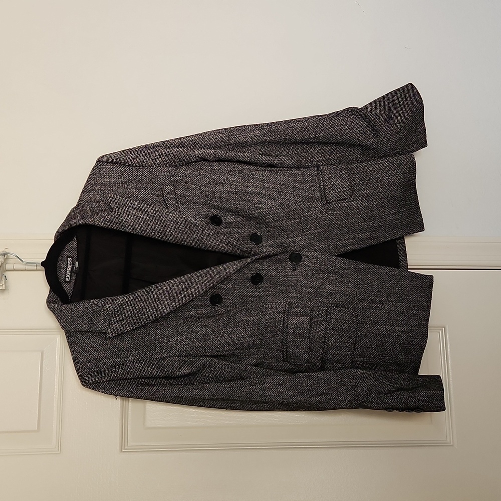 Express Womans Black Blazer Jacket sz 6